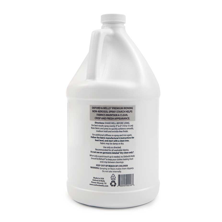 Gallon Refill Fragrance Free Premium Ironing Starch